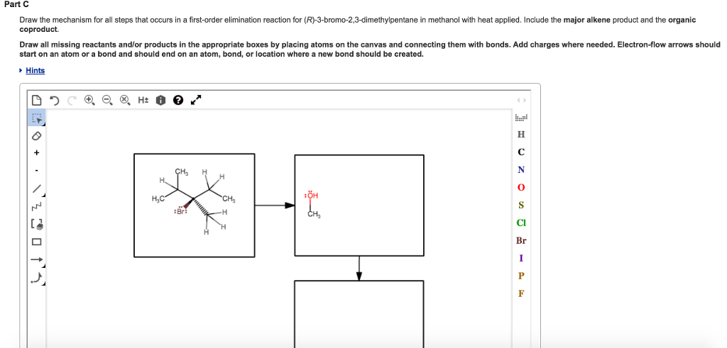 Question & Answer: Part A Give the mechanism. SN2 CH,CH.CH Draw all missing reactants and/or products in the..... 1