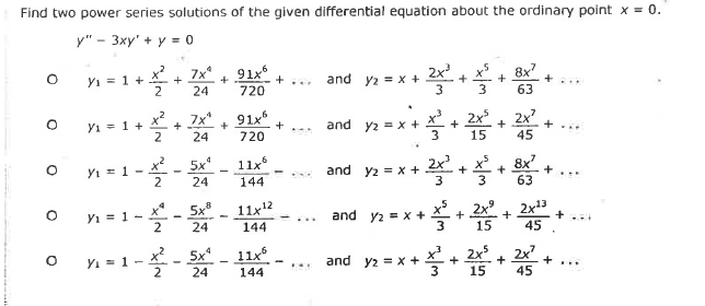 دو راه حل سری تغذیه متفاوت پیدا کنید