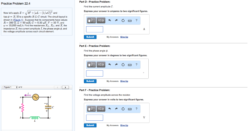 Solved Practice Problem 22 4 Now Let S Apply Z Vr2 Ewl Chegg Com