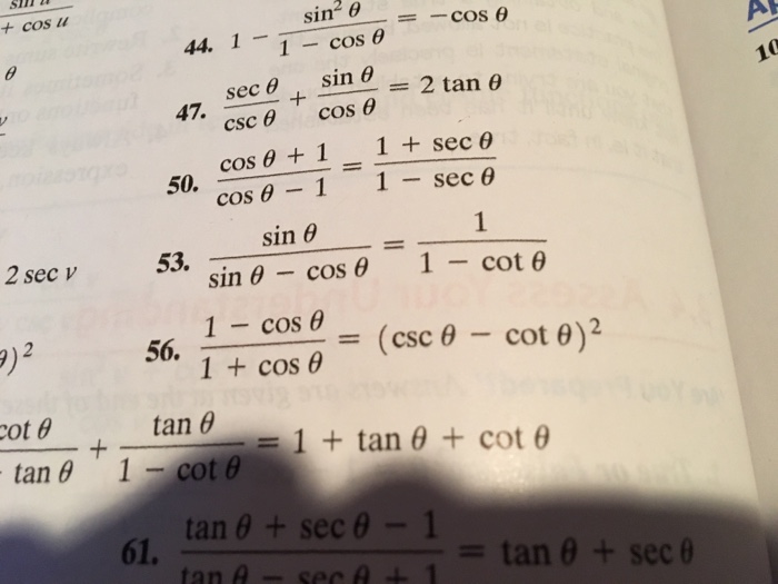 sin 4 theta cos 4 theta 1 2cos 2 theta