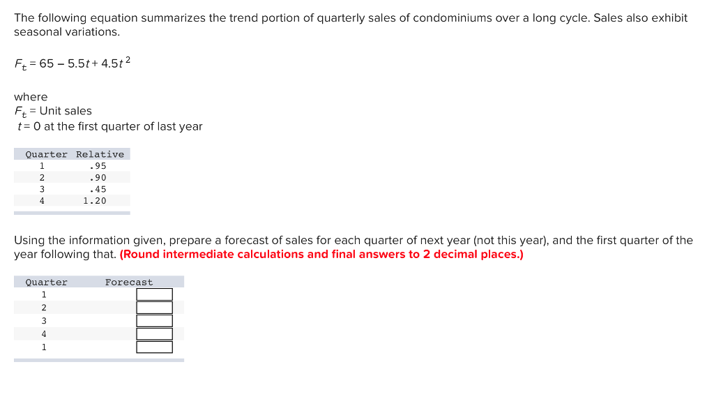 The Following Equation Summarizes The Trend Portion 85+ Pages Answer Doc [6mb] - Updated 