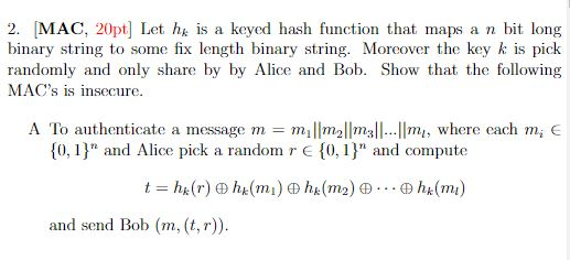 Hash Function For Mac