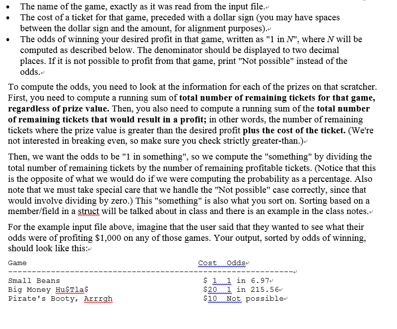 How to print an array of structs in c image