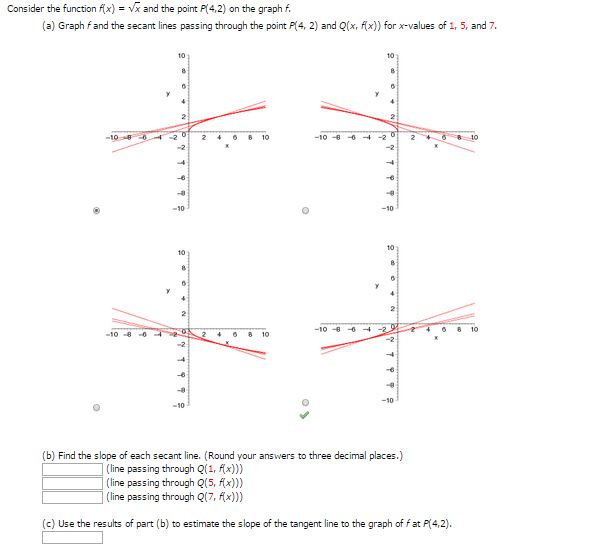 Solved Consider The Function F X Sqrt X And The Point Chegg Com