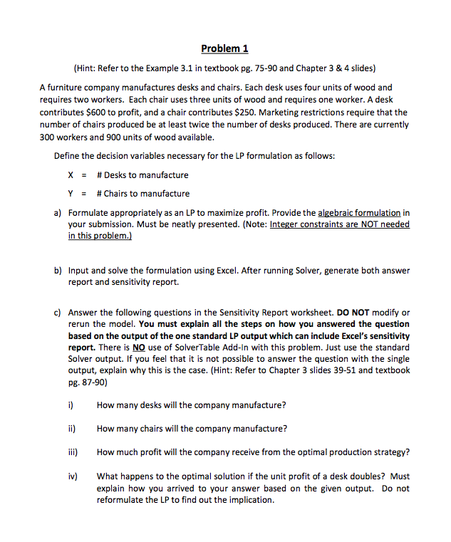 Problem 1 Hint Refer To The Example 3 1 In Textb