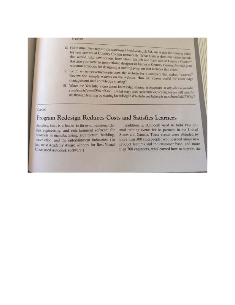 Training and development case study pdf image