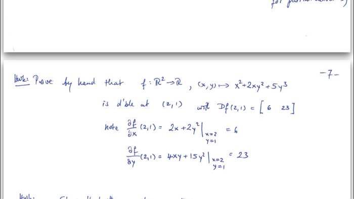 Prove By Hand That F R 2 Right Arrow R X Y Right Chegg Com