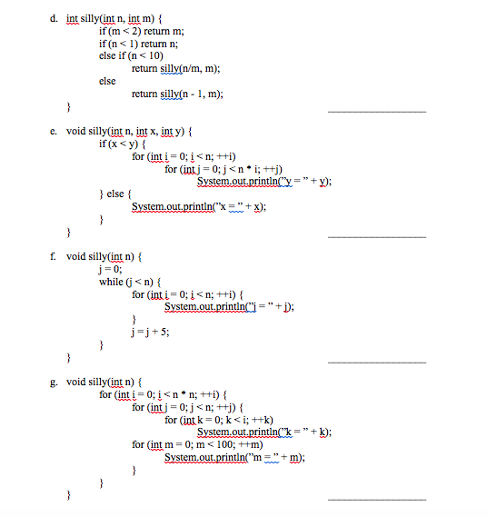 Solved Big Oh And Run Time Analysis Describe The Worst C Chegg Com