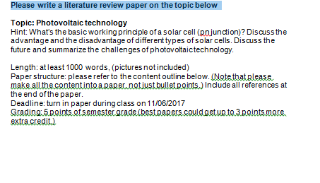 how to make a review paper