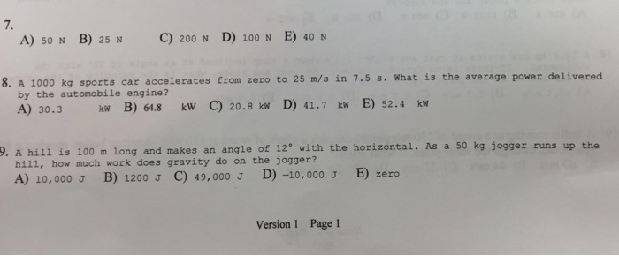 A 1000 Kg Sports Car Accelerates From Zero To 25 M S Chegg 