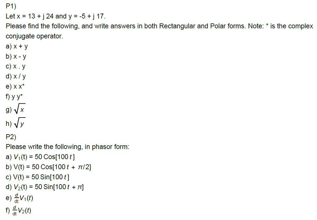 Solved Let X 13 J24 And Y 5 J 17 Please Find Th Chegg Com