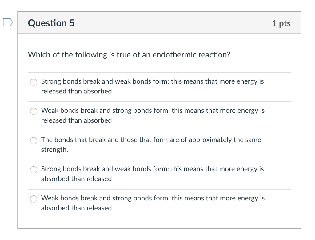 Solved Dquestion 5 1 Pts Which Of The Following Is True Of | Chegg.com Solved Dquestion 5 1 Pts Which Of The Following Is True Of | Chegg.com