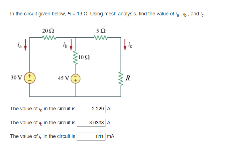 Consider The Circuit In The Diagram Below In Which R 13 ω ...
