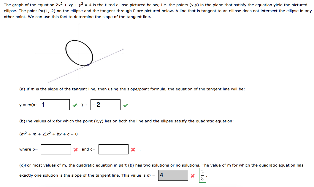 The Graph Of The Equation 2x 2 Xy Y 2 4 Is The Chegg Com