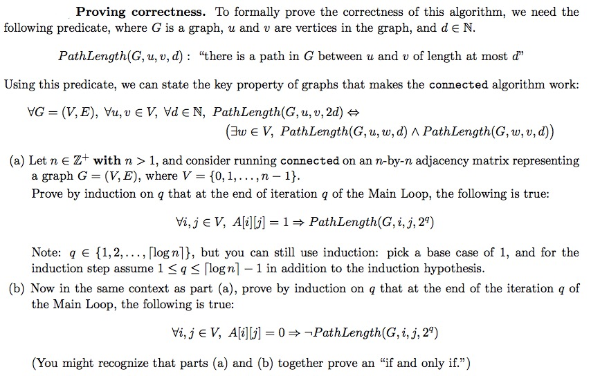 Solved Recall That We Say A Graph G V E Is Fully Con Chegg Com