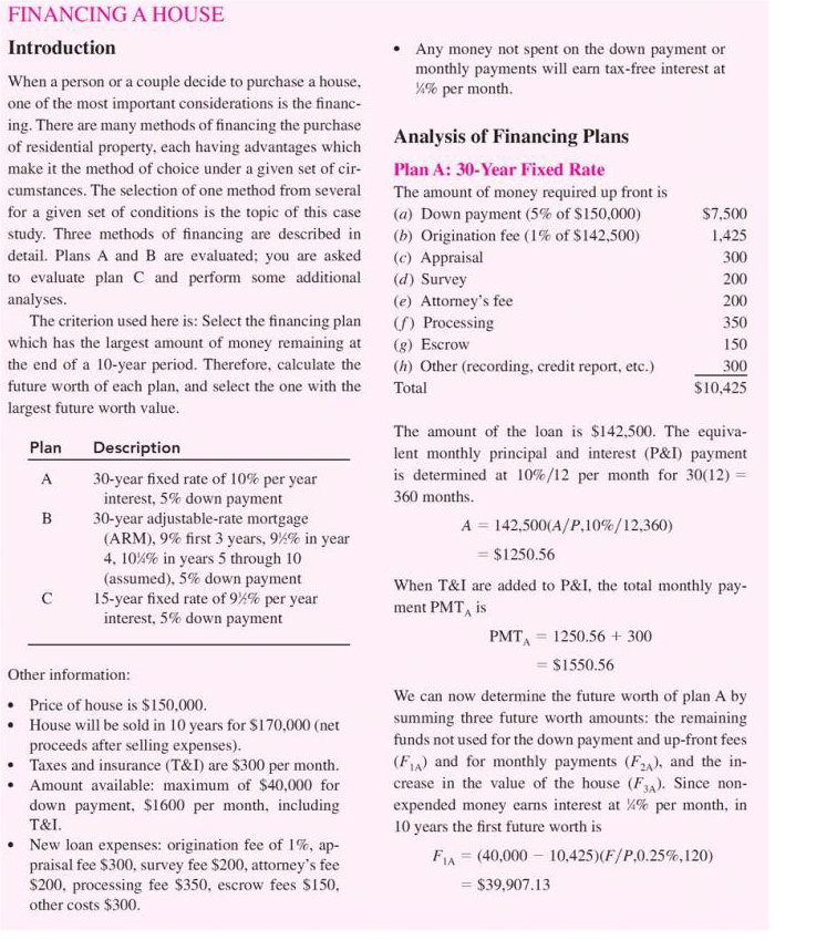 Solved Please Use The Given Values To Answer The Problem