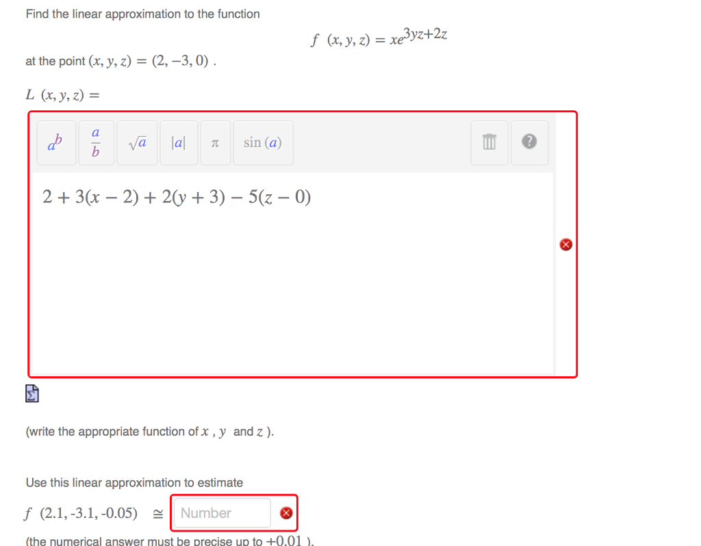 Solved Find The Linear Approximation To The Function F T Chegg Com
