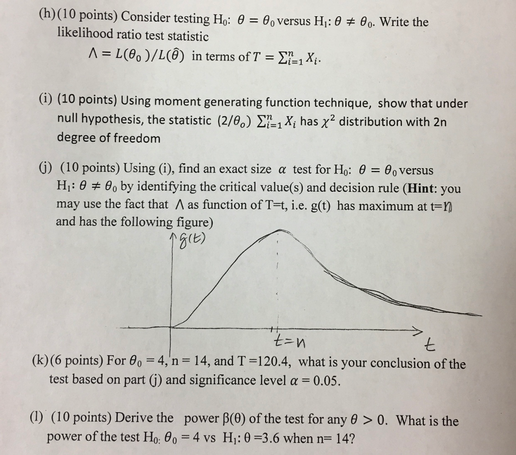 Let X1 X2 Be A Random Sample Of Size N Fro Chegg Com