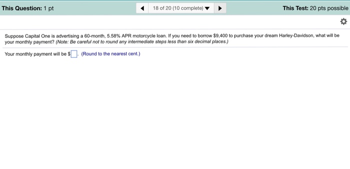 Capital One Motorcycle Loans >> Solved Suppose Capital One Is Advertising A 60 Month 5 5 Capital One Motorcycle Loans >> Solved Suppose Capital One Is Advertising A 60 Month 5 5