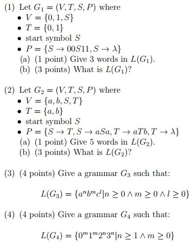 Solved 1 Let Gi V T S P Where V 0 1 8 T 0 Chegg Com