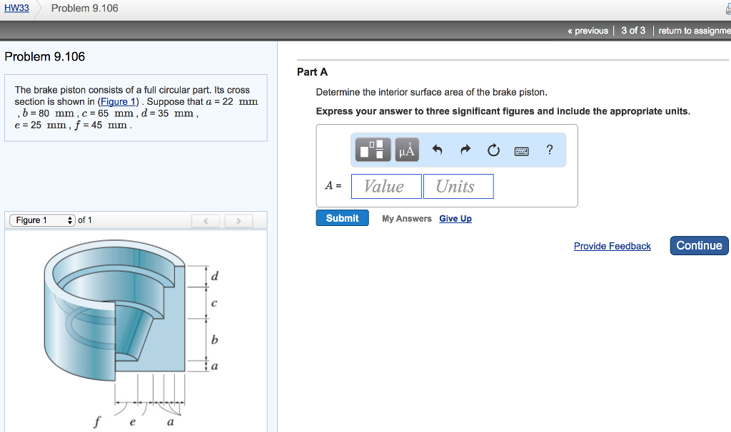 Solved Hw33 Problem 9 106 Previous 3 Of 3 Return To Chegg Com