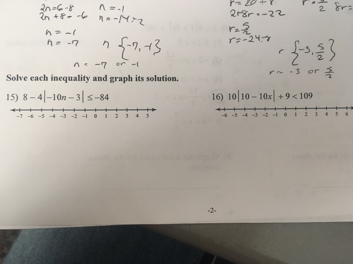 Solved: Solve Each Inequality And Graph Its Solution ...