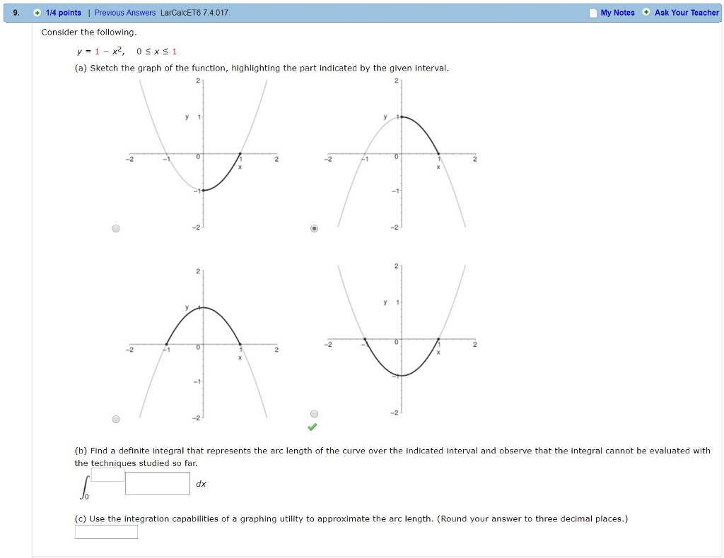 Solved Consider The Following Y 1 X 2 0 Chegg Com