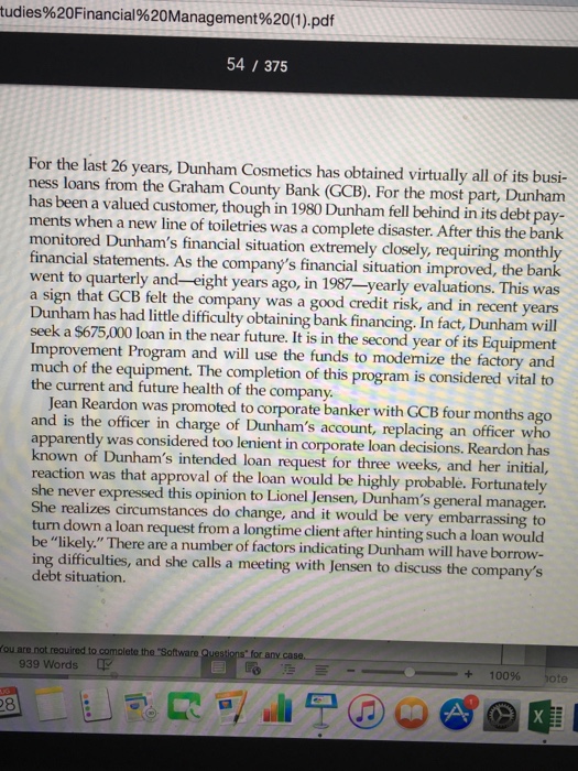 Dunham cosmetics case study 07 picture