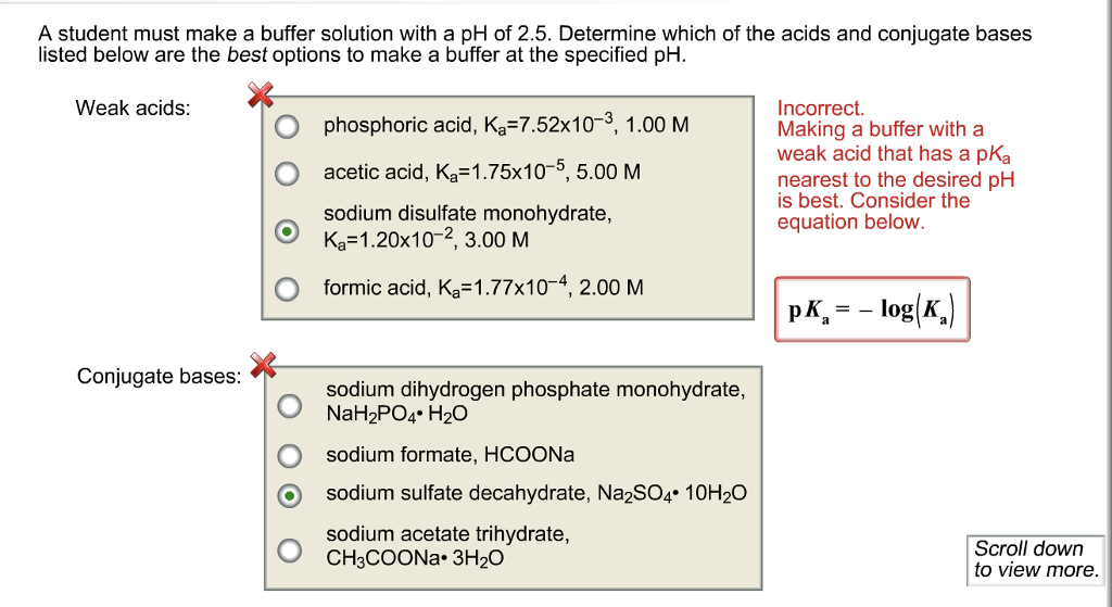 Buffers, Buffer Components and Buffer Action, Chemistry