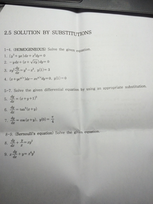 Solved Solve The Given Equation Y 2 Yx Dx X 2 Dy 0 Chegg Com