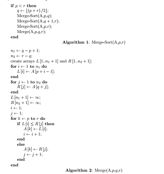 Solved: Draw The Recursion Tree For The Merge-Sort Procedu... | Chegg.com