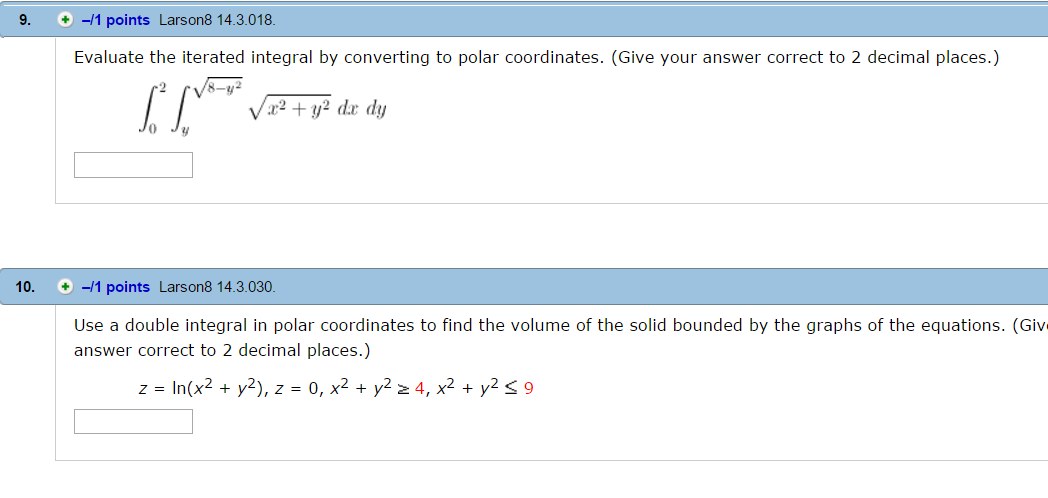 Solved Evaluate The Iterated Integral By Converting To Polar Chegg Com