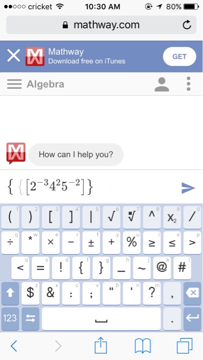 Mathway Yahoo forma