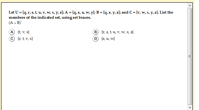 Solved B Q S Y Zh And C V W X Y Z List The Let Chegg Com