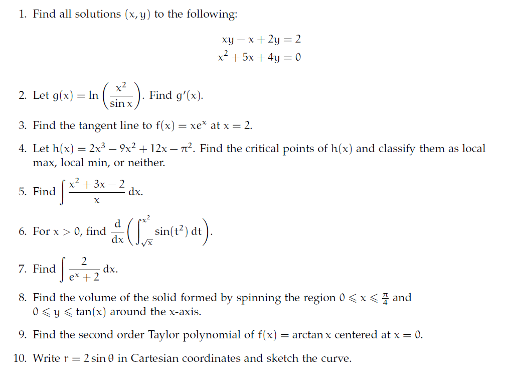 Solved Find All Solutions X Y To The Following Xy X Chegg Com