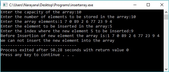 Question & Answer: Write a function named insertInArray that takes the following parameters: list: an integer array arrayCapacity: c..... 2