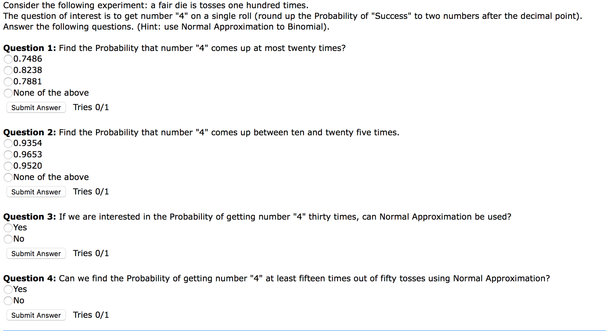 worksheet Probability On Numbers statistics and probability archive november 14 2016 chegg com consider the following experiment a fair die is t