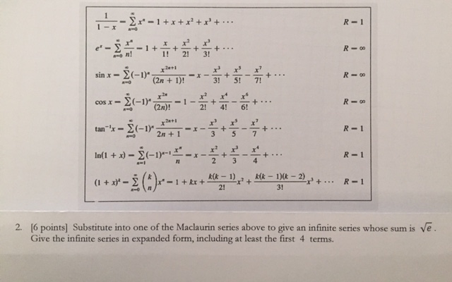 Solved R 1 1 2 3 2n 1 3 5 7 Cos X 1 Chegg Com