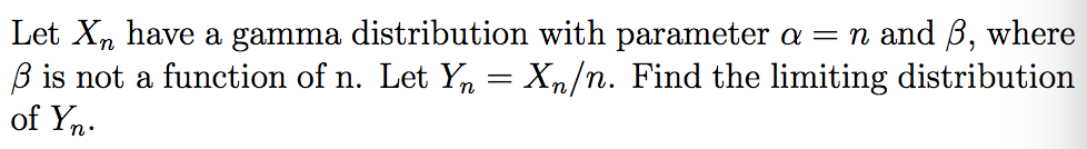 Solved Let Have A Gamma Distribution With Parameter A Chegg Com