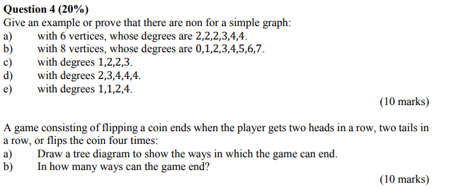 Solved Question 4 Give An Example Or Prove That There Chegg Com Solved Question 4 Give An Example Or Prove That There Chegg Com