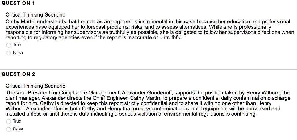 Critical thinking skills scenarios picture