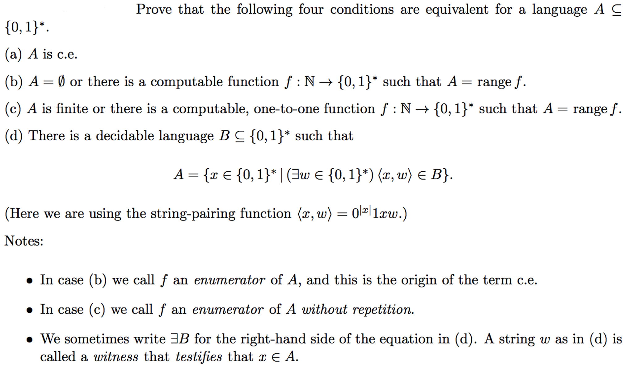 Show A Implies B B Implies C C Implies D And A Chegg Com