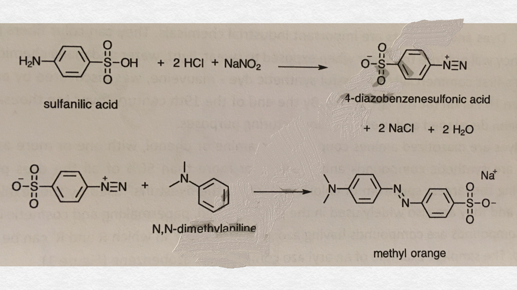 diazotization of sulfanilic acid mechanism