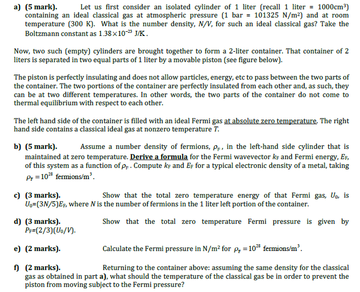 A 5 Mark Let Us First Consider An Isolated Cyl Chegg Com