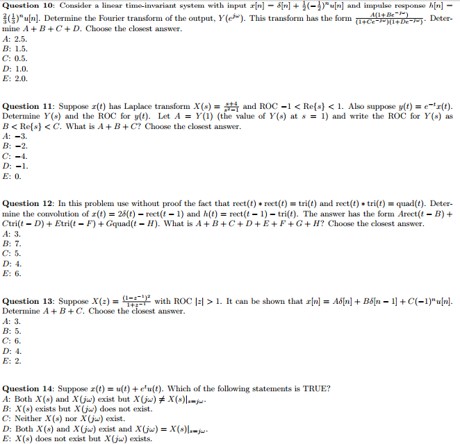 Solved Consider A Linear Time Invariant System With Input Chegg Com