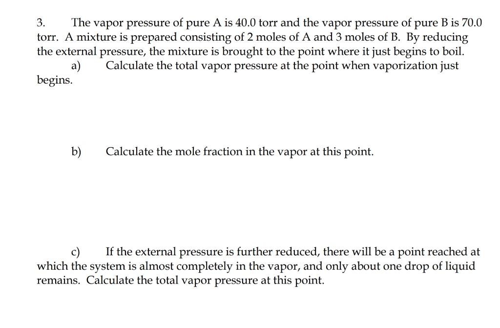 Only Fraction Of Students Are Prepared >> Solved Torr A Mixture Is Prepared Consisting Of 2 Moles Only Fraction Of Students Are Prepared >> Solved Torr A Mixture Is Prepared Consisting Of 2 Moles