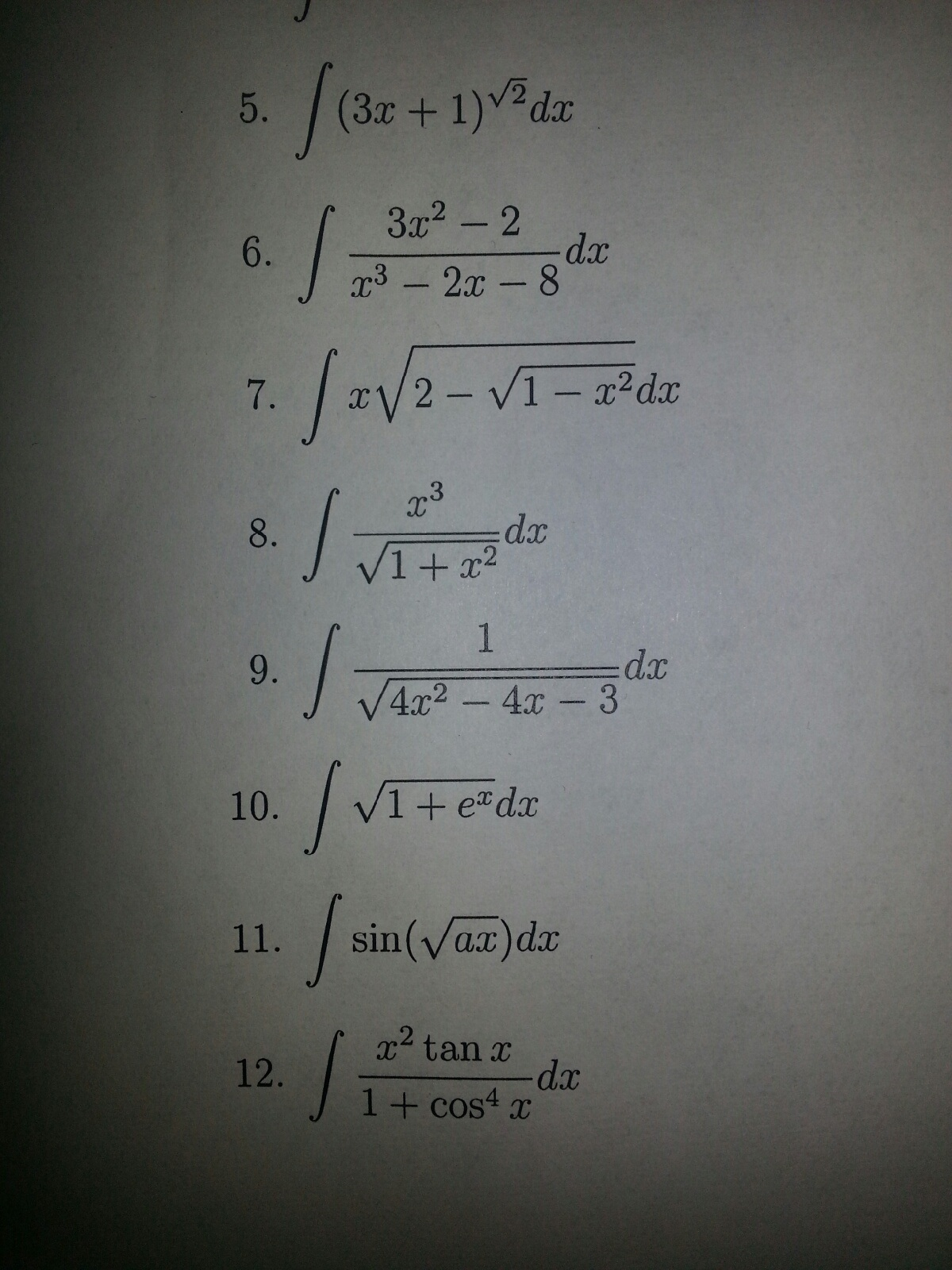 2 корень 3 1 6. (X^4+1)/X^2+X корень из x2. INT 2 0 (2x^3-x-1) DX. DX/корень 1-x 2. 5x6 2- 3x4 3 2x12 при x корень из 31 -2.