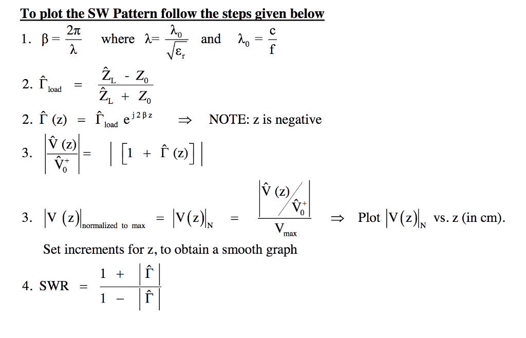 Solved Using Matlab Plot The Voltage Sw Pattern And Calc Chegg Com