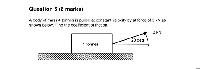 Question 6 16 Marks A Bullet Is Fired With A Chegg Com