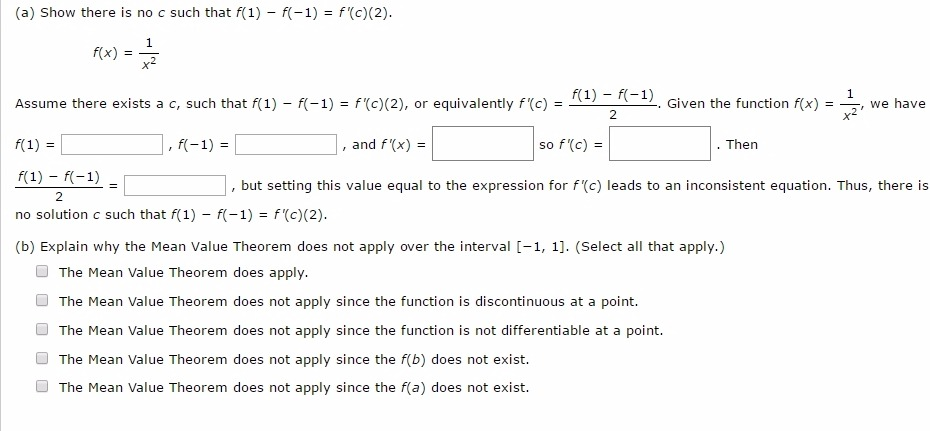 Solved Show There Is No C Such That F 1 F 1 F C Chegg Com